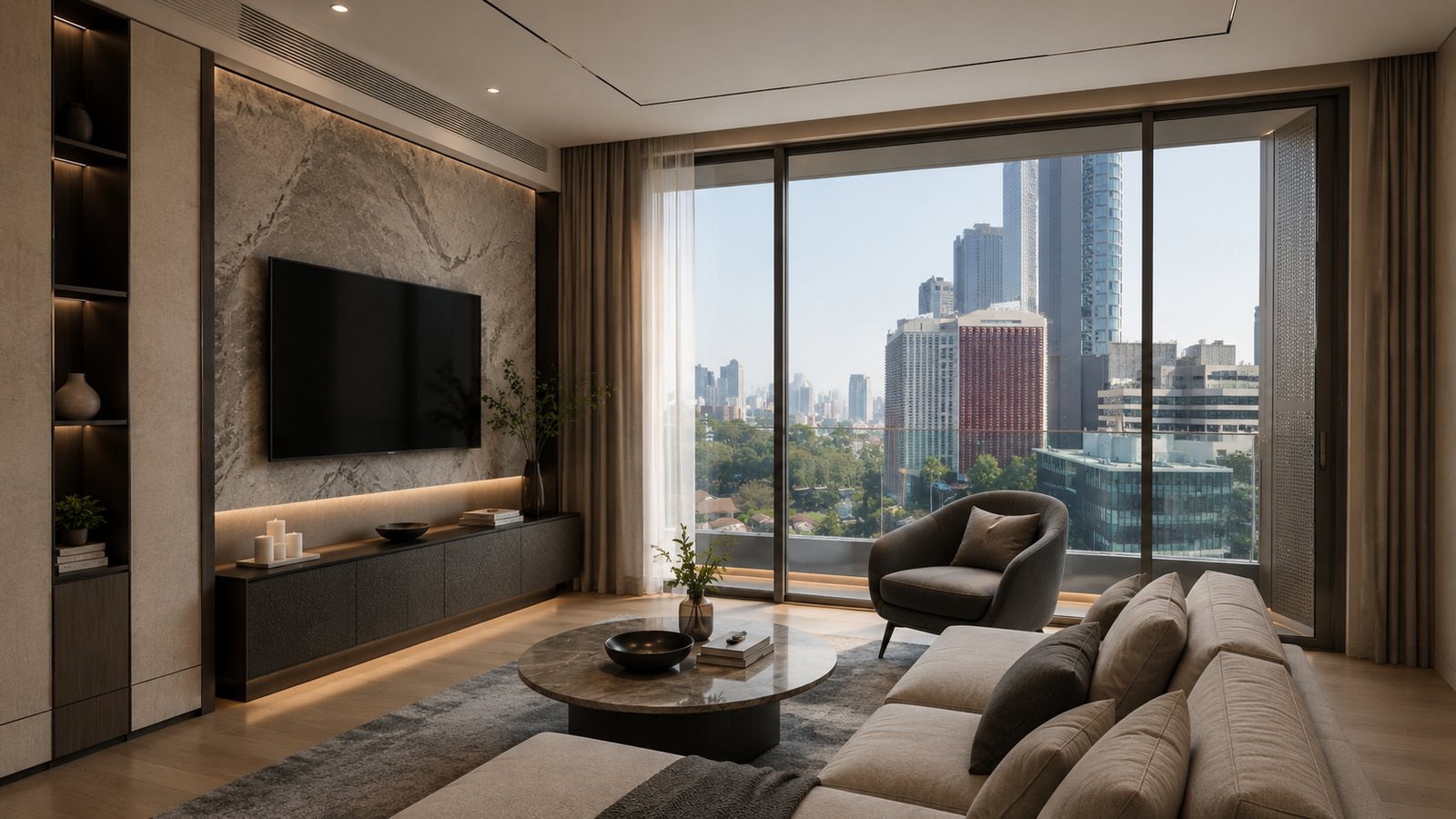 ผลงานออกแบบ Saladaeng One Condominium